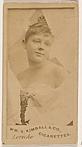 Miss Leriche, from the Actresses series (N203) issued by Wm. S. Kimball & Co. by William S. Kimball & Company