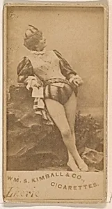Miss Lherie, from the Actresses series (N203) issued by Wm. S. Kimball & Co. by William S. Kimball & Company
