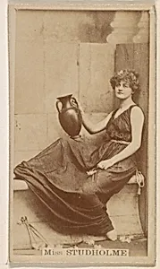 Miss Marie Studholme, from the Actresses series (N245) issued by Kinney Brothers to promote Sweet Caporal Cigarettes by Kinney Brothers Tobacco Company