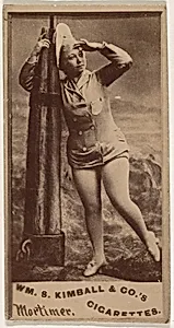 Miss Mortimer, from the Actresses series (N203) issued by Wm. S. Kimball & Co. by William S. Kimball & Company