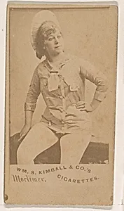 Miss Mortimer, from the Actresses series (N203) issued by Wm. S. Kimball & Co. by William S. Kimball & Company