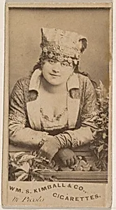 Miss Picolo, from the Actresses series (N203) issued by Wm. S. Kimball & Co. by William S. Kimball & Company