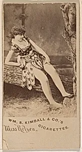 Miss Relyea, from the Actresses series (N203) issued by Wm. S. Kimball & Co. by William S. Kimball & Company