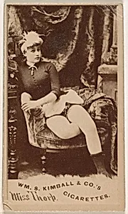 Miss Thorp, from the Actresses series (N203) issued by Wm. S. Kimball & Co. by William S. Kimball & Company