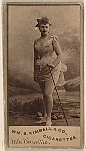 Mlle Danville, from the Actresses series (N203) issued by Wm. S. Kimball & Co. by William S. Kimball & Company