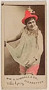Mlle. Grey, from the Actresses series (N203) issued by Wm. S. Kimball & Co. by William S. Kimball & Company