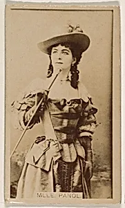 Mlle. Panol, from the Actresses series (N245) issued by Kinney Brothers to promote Sweet Caporal Cigarettes by Kinney Brothers Tobacco Company