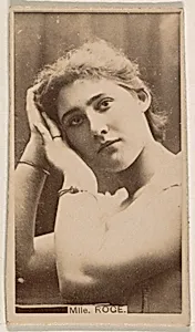 Mlle. Roge, from the Actresses series (N245) issued by Kinney Brothers to promote Sweet Caporal Cigarettes by Kinney Brothers Tobacco Company