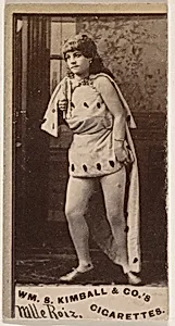 Mlle Roiz, from the Actresses series (N203) issued by Wm. S. Kimball & Co. by William S. Kimball & Company