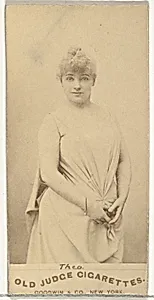 Mlle. Theo, Paris, from the Actors and Actresses series (N171) for Old Judge Cigarettes by Goodwin & Company