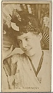 Mlle. Thoringny, from the Actors and Actresses series (N145-8) issued by Duke Sons & Co. to promote Duke Cigarettes by American Tobacco Company|W. Duke, Sons & Co.