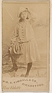 Mme Colette, from the Actresses series (N203) issued by Wm. S. Kimball & Co. by William S. Kimball & Company