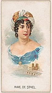 Mme. de Stael, from Leaders series (N222) issued by Kinney Bros. by Kinney Brothers Tobacco Company