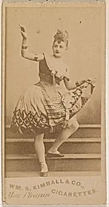 Mme. Pleuran, from the Actresses series (N203) issued by Wm. S. Kimball & Co. by William S. Kimball & Company
