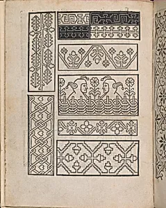 Modelbuch aller Art Nehens vn Stickens (Page 4v)