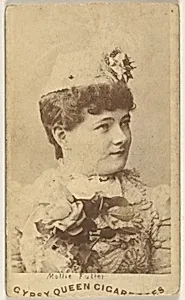 Mollie Fuller, from the Actors and Actresses series (N171) for Gypsy Queen Cigarettes by Goodwin & Company