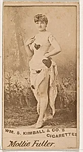 Mollie Fuller, from the Actresses series (N203) issued by Wm. S. Kimball & Co. by William S. Kimball & Company