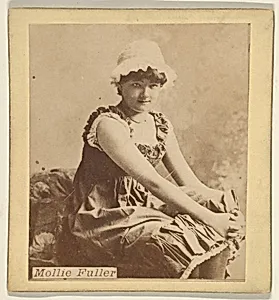 Mollie Fuller, from the Actresses series (N246), Type 2, issued by Kinney Brothers to promote Sporting Extra Cigarettes by Kinney Brothers Tobacco Company