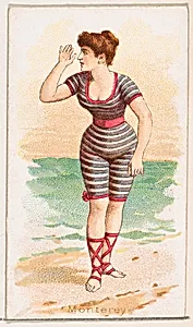 Monterey, from the Fancy Bathers series (N187) issued by Wm. S. Kimball & Co. by William S. Kimball & Company