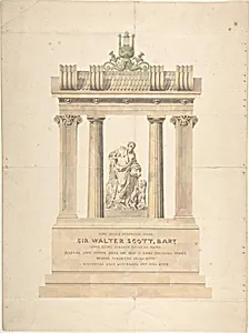 Monument to Sir Walter Scott, Bart. by Sir Walter Scott|Charles Harriott Smith