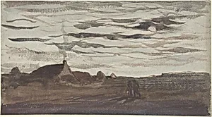 Moonlight by Charles-François Daubigny