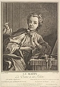 Morning by Gilles Edme Petit|François Boucher