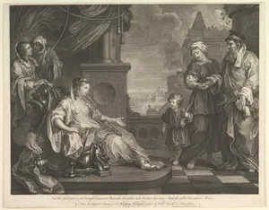 Moses Brought to Pharaoh's Daughter