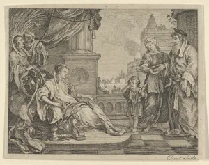 Moses Brought to Pharoah's Daughter