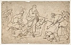 Moses Striking the Rock