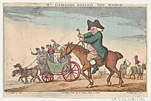 Mr. Gambado Seeing the World by Henry William Bunbury|Thomas Tegg|Thomas Rowlandson