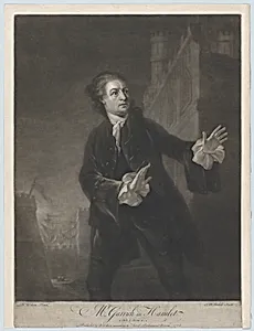 Mr. Garrick in Hamlet, Act 1, Scene 4