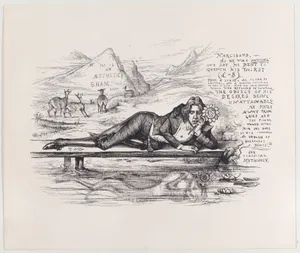 "Mr. O'Wilde, You are not the first one that has grasped at a Shadow" (published in "Harper's Bazar," February 11, 1882)