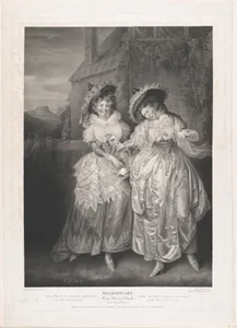 Mrs. Ford and Mrs Page (Shakespeare, Merry Wives of Windsor, Act 2, Scene 1)