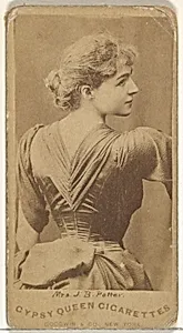 Mrs. James Brown Potter, from the Actors and Actresses series (N171) for Gypsy Queen Cigarettes by Goodwin & Company