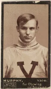 Murphy, Yale University, from the College Football Stars series (N302) for Mayo's Cut Plug Tobacco