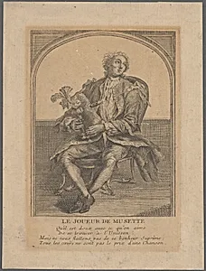 Musette Player (Le Joueur de Musette) by Anonymous, French, 18th century