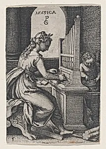 Musica, from "The Liberal Arts"
