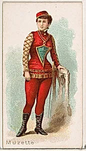 Muzette, from the Ballet Queens series (N182) issued by Wm. S. Kimball & Co. by William S. Kimball & Company