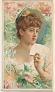 My Queen, from the Illustrated Songs series (N116) issued by W. Duke, Sons & Co. to promote Honest Long Cut Tobacco by W. Duke, Sons & Co.|American Tobacco Company|George S. Harris & Sons