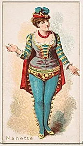 Nanette, from the Ballet Queens series (N182) issued by Wm. S. Kimball & Co. by William S. Kimball & Company
