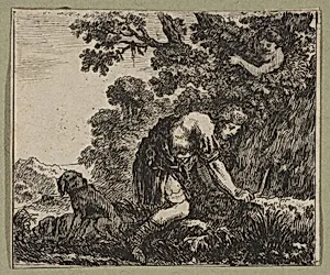 Narcisse by Stefano della Bella|Jean Desmarets de Saint-Sorlin|Henri Le Gras|Louis XIV, King of France|Cardinal Jules Mazarin