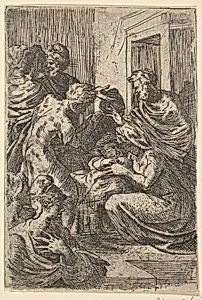 Nativity by Anonymous, Italian, 16th century|Parmigianino (Girolamo Francesco Maria Mazzola)