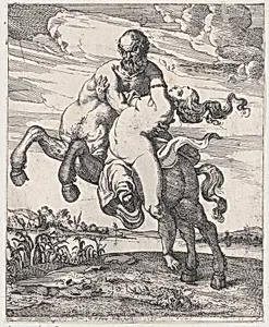 Nessos abducting Deianira
