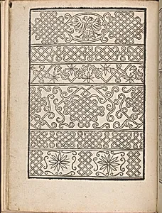 New Modelbüch allen Nägerin u. Sydenstickern (Page 3v) by Hans Hoffman|Jacob Frölich