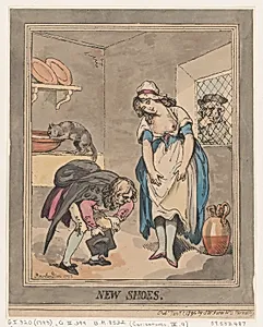 New Shoes by Thomas Rowlandson