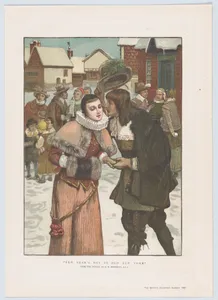 New Year's Day in Old New York, from "The Graphic" Christmas Number