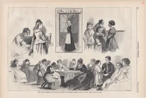 New York Charities – St. Barnabas House, 304 Mulberry Street (from "Harper's Weekly," Vol. XVIII)