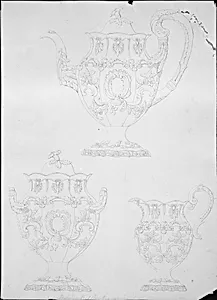 Nicholas Biddle tea service