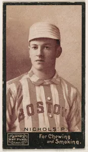 Nichols, Pitcher, Boston, from Mayo's Cut Plug Baseball series (N300)