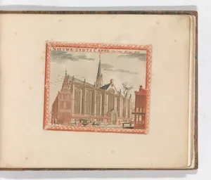 'Nieuwe Zydts Capel', in: Tooneel Der Voornaamste Nederlands Huizen, En Lust Hoven, Naar T Leven Afgebeeld
